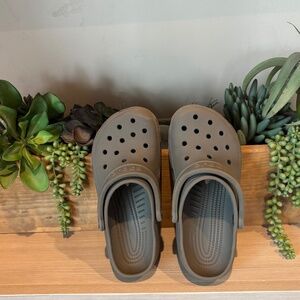 CROCS -  Dark Grey - Kids 4